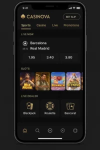 casinova app