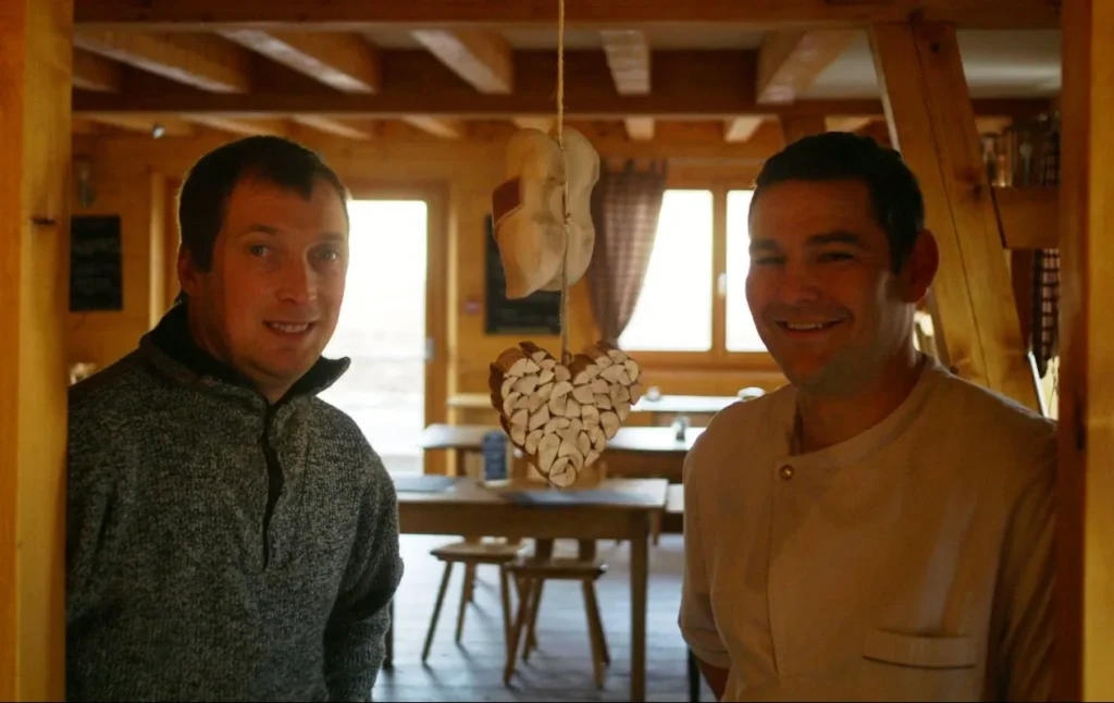 Fondateurs du restaurant Auberge des Dahlias